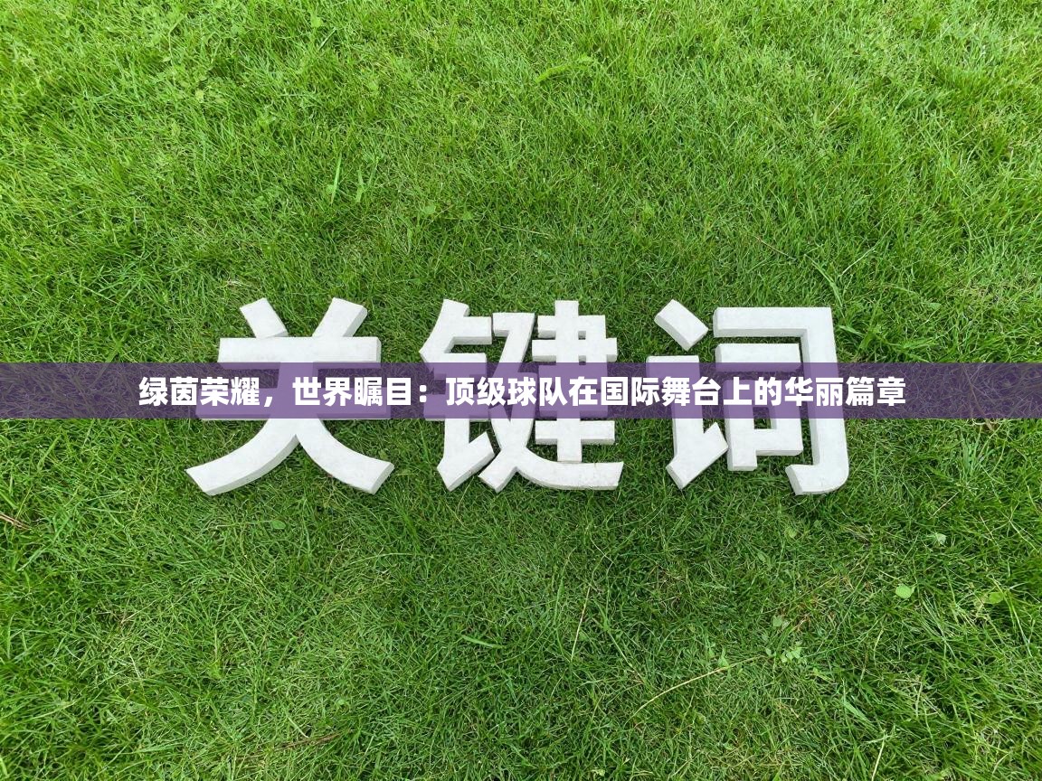 绿茵荣耀，世界瞩目：顶级球队在国际舞台上的华丽篇章